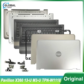 ÚJ HP Pavilion X360 13-U M3-U TPN-W1118 Laptop LCD hátlap Előlapot Zsanérok Palmrest Keybaord Alsó Esetben 856003-001