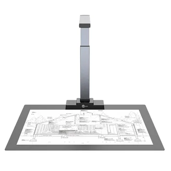 18MP A2 Dokumentum szkenner, nagy felbontású automatikus könyv szkenner Megjelenítő GP2600AF