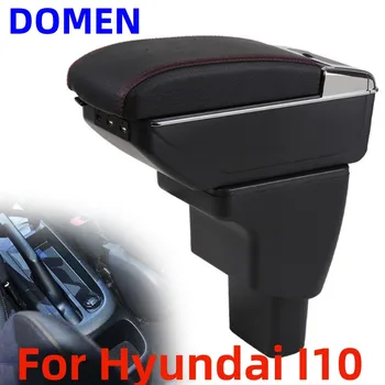 A hyundai i10 Karfa doboz Eredeti dedikált középső kartámasz doboz módosítás tartozékok Dual Layer USB Töltés
