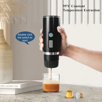 Hordozható Teljes Automata Eszpresszó Kávéfőző Mini A Nagy, Illetve Kis Kapszula